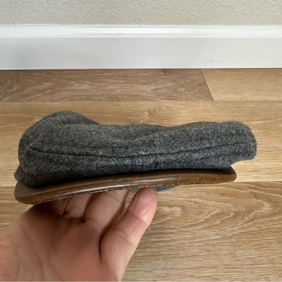 Gap Kids Wool Blend Dark Gray Paperboy Beret Hat, Size S/M - Picture 6 of 12